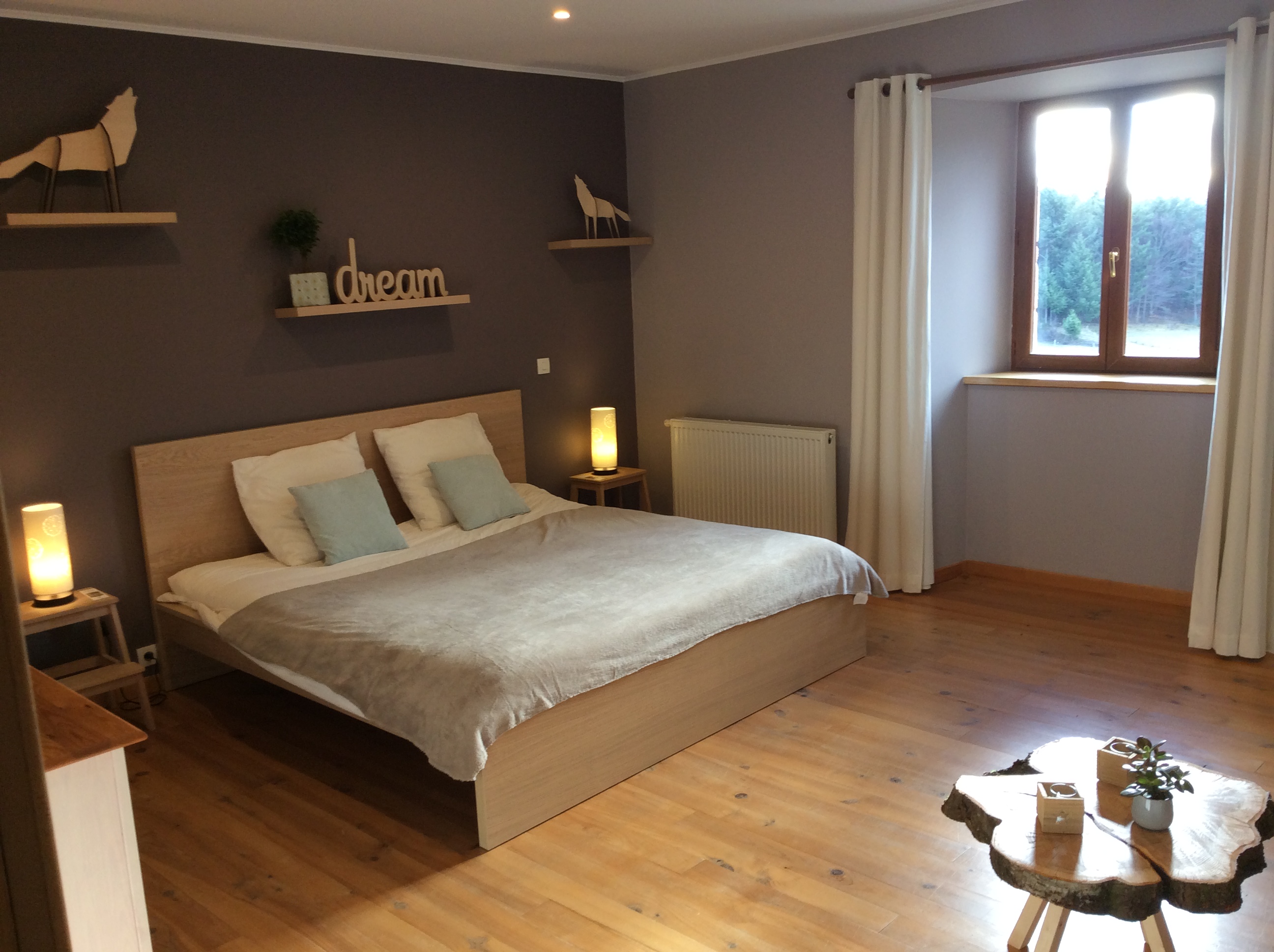 Notre grande chambre 2/4 pers 50m&sup2;